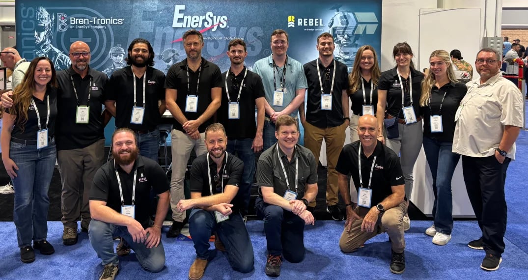 REBEL Systems team at an industry trade show