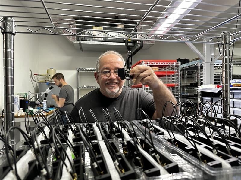 Engineering bench assembly photo