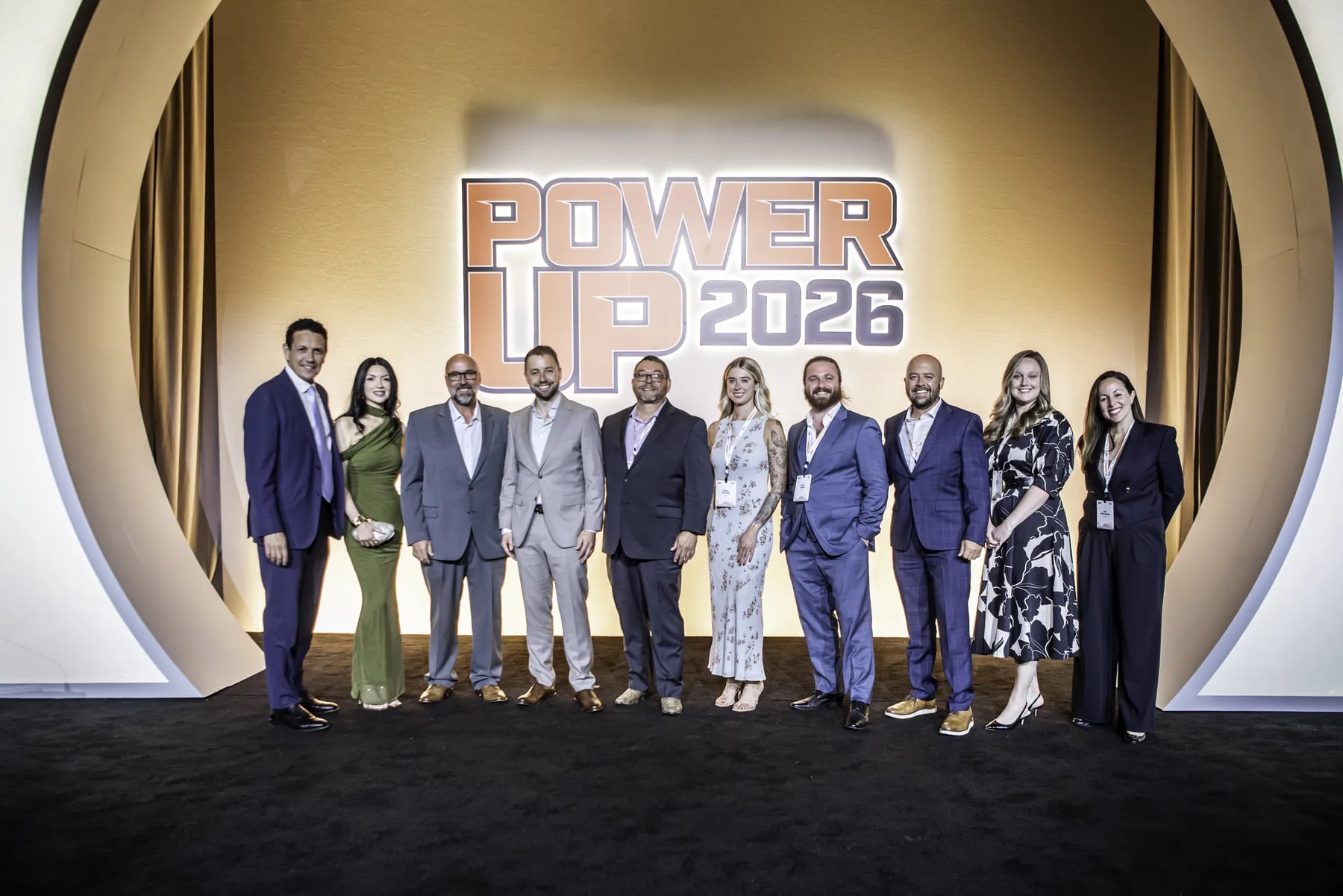 REBEL Systems team members at the POWER UP 2026 event