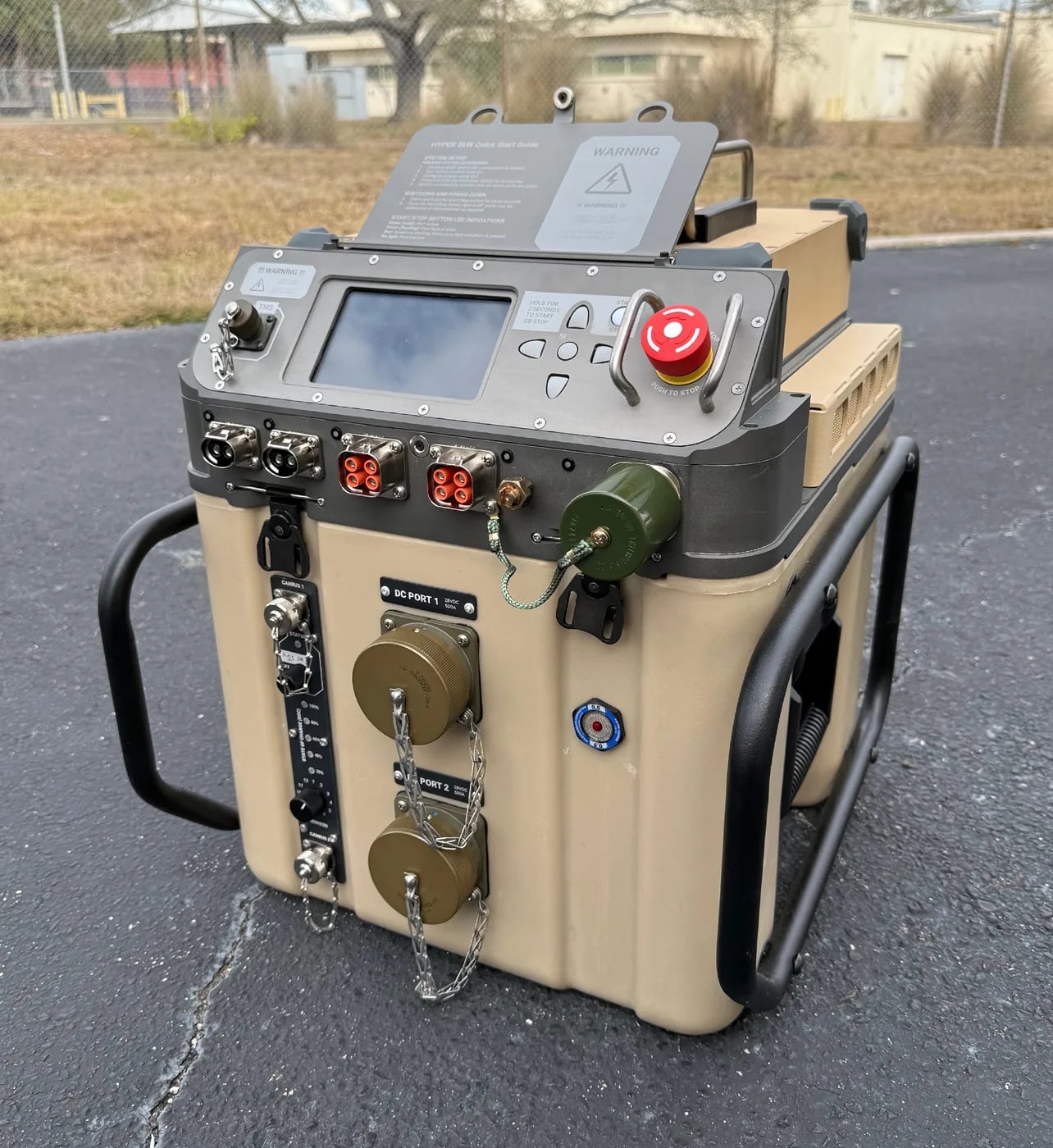 HYPER™ inverter module opened to show the top controls