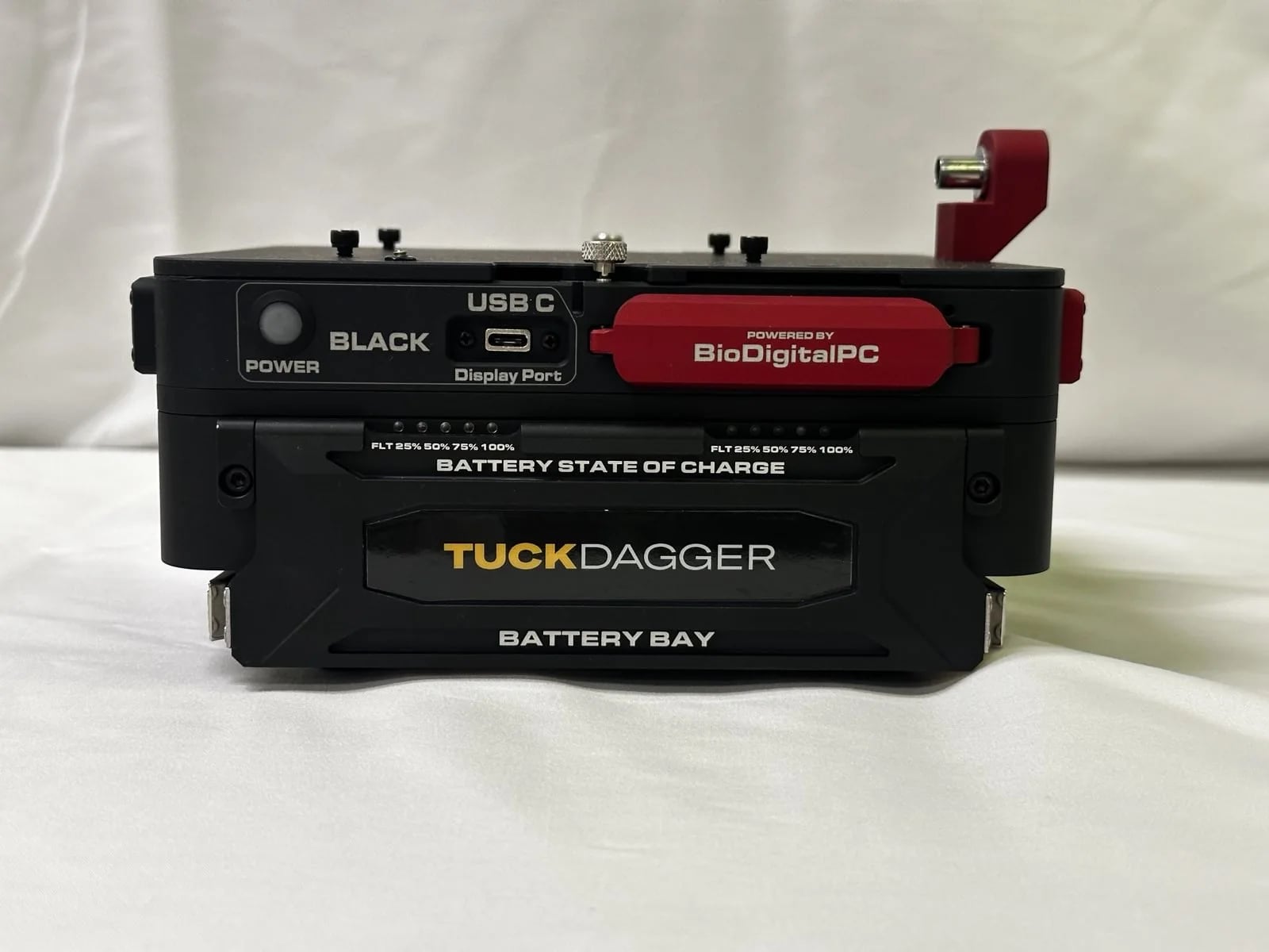 Front photograph of the TUCK™ DAGGER communications system